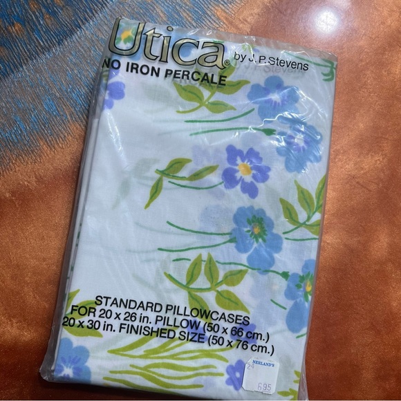 Vintage Utica by JP Stevens Happy Flowers Sheet Set Full Size 4 Pieces NWT - Picture 5 of 12